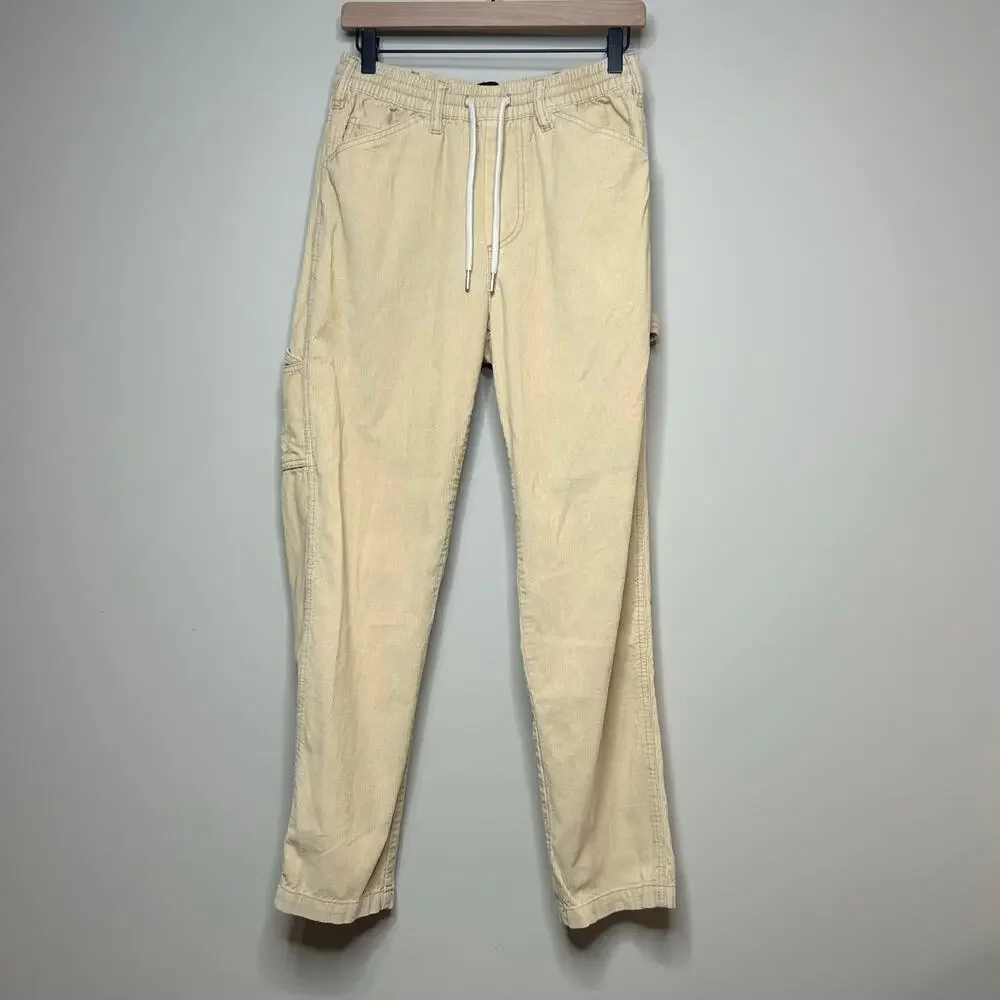 BDG Urban Outfitters Corduroy Painter Pants Size S Elastic Waist Drawstring